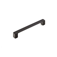 Classico 6-5/16" (160mm) Center to Center, 6-3/4" Length, Matte Black Cabinet Pull/ Handle