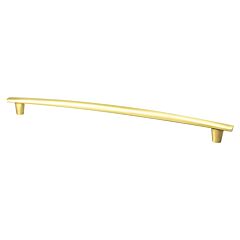 Meadow 12-5/8" (320mm) Center to Center, 14-3/16" (360.5mm) Overall Length Satin Gold Pull