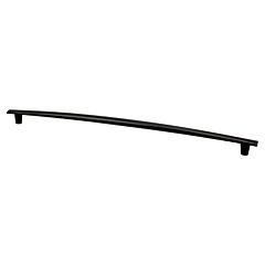 Meadow 17-5/8" (448mm) Center to Center, 19-1/4" (488.5mm) Overall Length Matte Black Appliance Pull
