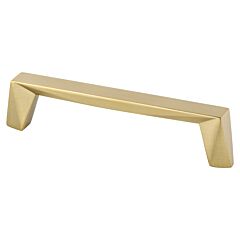 Swagger 5-1/16" (128mm) Center to Center, 5-1/2" (140mm) Overall Length Modern Brushed Gold Pull