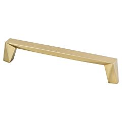 Swagger 6-5/16" (160mm) Center to Center, 6-3/4" (171.5mm) Overall Length Modern Brushed Gold Pull