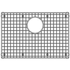 Blanco Stainless Steel Sink Grid (Precis 25" ADA)
