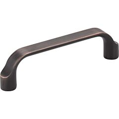 Elements Brenton Collection 3-3/4" (96mm) Center to Center, 4-5/16" (109.5mm) Overall Length Brushed Oil-Rubbed Bronze Cabinet Pull/Handle