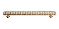 Atlas Homewares Mandalay Pull Transitional Style 6-1/4 Inch (160mm ) Center to Center, Overall Length 7.45" Champagne, Cabinet Hardware Pull / Handle