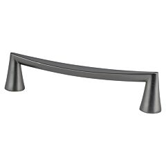 Domestic Bliss 5-1/16" (128mm) Center to Center, 5-3/4" (146mm) Overall Length Slate Cabinet Handle / Pull, Berenson Hardware
