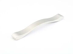 Wave 7-9/16" (192mm) Center to Center, 9-1/4" (234.5mm) Length, Satin Nickel Cabinet Pull/ Handle