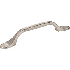 Kenner Style 3-3/4" Inch (96mm) Center to Center, Overall Length 5-3/4" Inch Satin Nickel Kitchen Cabinet Pull/Handle