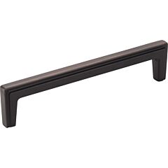 Jeffrey Alexander Lexa Collection 5-1/16" (128mm) Center to Center, 5-7/16" (138mm) Overall Length Brushed Oil-Rubbed Bronze Cabinet Pull/Handle