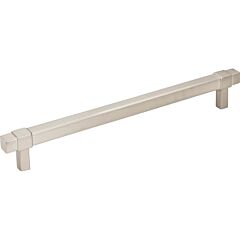 Zane Style 7-9/16 Inch (192mm) Center to Center, Overall Length 8-13/16 Inch Satin Nickel Kitchen Cabinet Pull/Handle