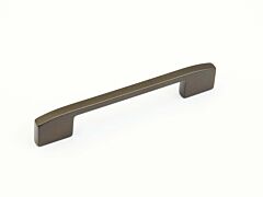 Sorrento 3-3/4" (96mm) and 5-1/16" (128mm) Center to Center, 5-3/8" (136.5mm) Length, Milano Bronze Cabinet Pull/ Handle