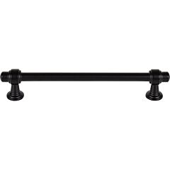 Atlas Homewares Bronte Collection 6-5/16" (160mm) Center to Center, Overall Length 7-5/8" (194mm), Matte Black Cabinet Hardware Pull / Handle