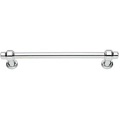 Atlas Homewares Bronte Collection 6-5/16" (160mm) Center to Center, Overall Length 7-5/8" (194mm), Polished Chrome Cabinet Hardware Pull / Handle
