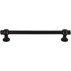 Atlas Homewares Bronte Collection 6-5/16" (160mm) Center to Center, Overall Length 7-5/8" (194mm), Venetian Bronze Cabinet Hardware Pull / Handle