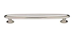 Atlas Homewares Austen Pull Transitional Style 6-1/4 Inch (160mm ) Center to Center, Overall Length 7.5" Polished Nickel, Cabinet Hardware Pull / Handle