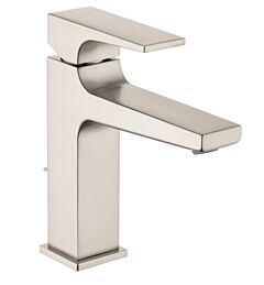 Hansgrohe Metropol 1.2 GPM Single-Hole Faucet 110 with Lever Handle, Brushed Nickel
