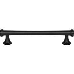 Atlas Homewares Browning Style 5-1/16" (128mm) Center to Center, Overall Length 5" (127mm) Matte Black, Cabinet Hardware Pull/Handle