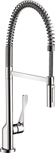 Hansgrohe AXOR Citterio Semi-Pro Kitchen Faucet 2-Spray, 1.5 GPM in Polished Nickel