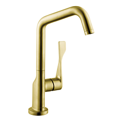Hansgrohe AXOR Citterio Bar Faucet, 1.5 GPM in Brushed Gold Optic
