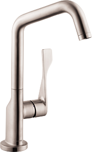 Hansgrohe AXOR Citterio Bar Faucet, 1.5 GPM in Steel Optic