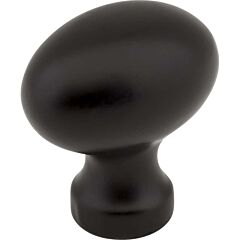 Bordeaux Style Cabinet Hardware Knob, Black 1-3/16” Inch Diameter
