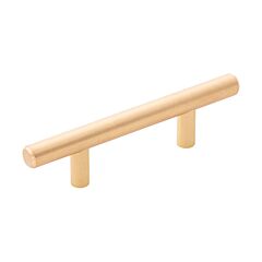 Hickory Hardware Bar Pull Collection 2-1/2" (64mm) Center to Center Handle Cabinet Pull in Royal Brass