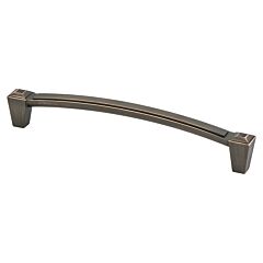 Connections 6-5/16" (160mm) Center to Center, 6-7/8" (174.5mm) Overall Length Verona Bronze Pull