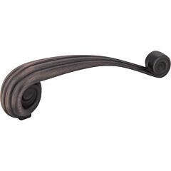 Jeffrey Alexander Lille Collection 3-3/4" (96mm) Center to Center, 4-3/4" (121mm) Overall Length Brushed Oil-Rubbed Bronze Cabinet Pull/Handle