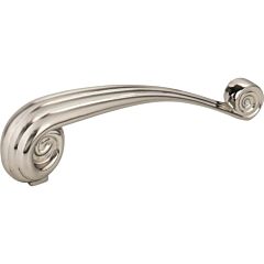 Jeffrey Alexander Lille Collection 3-3/4" (96mm) Center to Center, 4-3/4" (121mm) Overall Length Satin Nickel Cabinet Pull/Handle