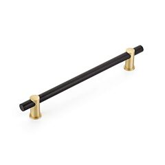 Fonce 12" (305mm) Center to Center, 15" (381mm) Length, Satin Brass Non-adjustable Appliance Pull/ Handle