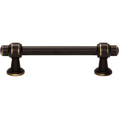 Atlas Homewares Bronte Collection 3-3/4" (96mm) Center to Center, Overall Length 5-1/16" (128mm), Cafe Bronze Cabinet Hardware Pull / Handle