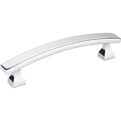 Elements Hadly Collection 3-3/4" (96mm) Center to Center, 4-3/4" (121mm) Overall Length Polished Chrome Cabinet Pull/Handle