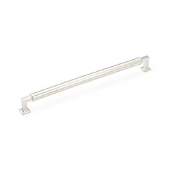 Haniburton 15" (381mm) Center to Center,16" (406mm) Length, Polished Nickel Appliance Pull/ Handle