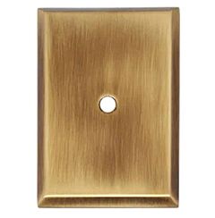 Alno Creations Traditional Backplate 1-1/4" (32mm) in Satin Brass