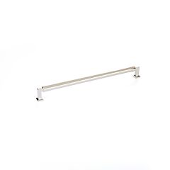 Haniburton 12" (305mm) Center to Center,12-15/16" (329mm) Length, Polished Nickel Appliance Pull/ Handle