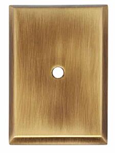 Alno Creations Traditional Backplate 1-7/8" (48mm) in Satin Brass