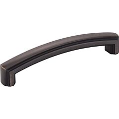 Jeffrey Alexander Delgado Collection 5-1/16" (128mm) Center to Center, 5-9/16" (141mm) Overall Length Brushed Oil Rubbed Bronze Cabinet Pull/Handle