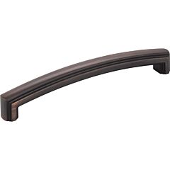 Jeffrey Alexander Delgado Collection 6-5/16" (160mm) Center to Center, 6-13/16" (173.5mm) Overall Length Brushed Oil Rubbed Bronze Cabinet Pull/Handle