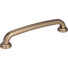 Jeffrey Alexander Bremen Collection 5-1/16" (128mm) Center to Center, 5-7/8" (149mm) Overall Length Satin Bronze Cabinet Pull/Handle