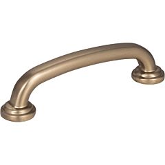 Bremen 1 Style 3-3/4 Inch (96mm) Center to Center, Overall Length 4-5/8 Inch Satin Bronze Cabinet Pull/Handle