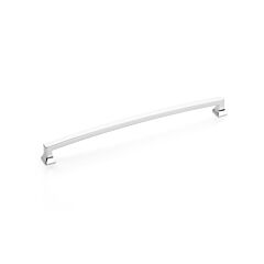 Menlo Park 10" (254mm) Center to Center, Overall Length 10-1/2" (267mm) Polished Chrome Arched Cabinet Pull/ Handle