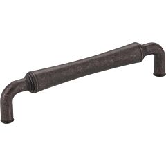 Bremen 2 Style 5-1/16" (128mm) Center to Center, 5-7/16" (138mm) Overall Length Distressed Oil Rubbed Bronze Cabinet Pull/Handle