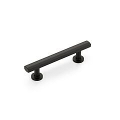Heathrow 3-1/2" (89mm) Center to Center, 5-1/4" (133mm) Length, Matte Black Cabinet Pull/ Handle