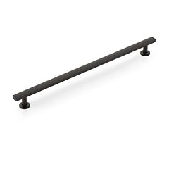 Heathrow 12" (305mm) Center to Center, 13-3/4" (349mm) Length, Matte Black Cabinet Pull/ Handle