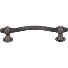 Syracuse Style 3-3/4" Inch (96mm) Center to Center, Overall Length 4-7/8â€ Inch Brushed Oil Rubbed Bronze Pull/Handle