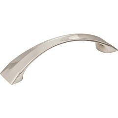 Cairo Style 3-3/4" Inch (96mm) Center to Center, Overall Length 4-13/16â€ Inch Satin Nickel Pull/Handle