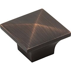 Cairo Style Cabinet Hardware Knob, Brushed Oil Rubbed Bronze 1-1/4” Inch Diameter