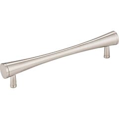 Sedona Style 5-1/32" Inch (128mm) Center to Center, Overall Length 6 Inch Satin Nickel Pull/Handle