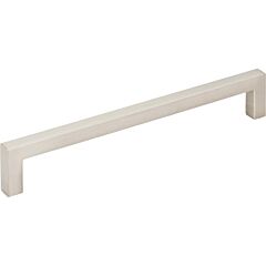Stanton Square Bar Satin Nickel 6-5/16 Inch (160mm) Center to Center, Overall Length 6-5/8 Inch Cabinet Hardware Pull / Handle , Elements