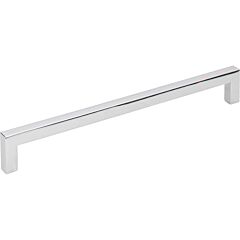 Stanton Square Bar Polished Chrome 7-9/16 Inch (192mm) Center to Center, Overall Length 7-15/16 Inch Cabinet Hardware Pull / Handle , Elements