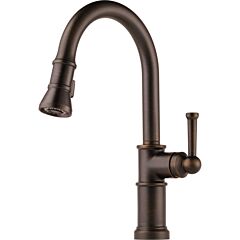 ARTESSO Single Handle Pull-Down Kitchen Faucet, Venetian Bronze